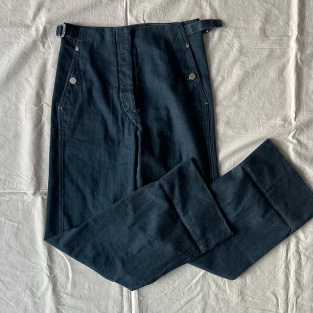 Lemaire High-Rise Wide Leg Jeans