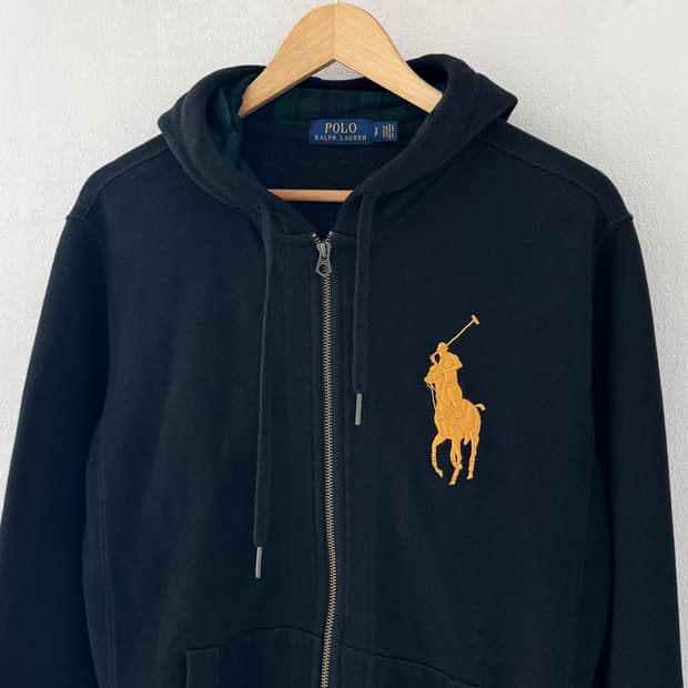 폴로 빅포니 후드집업 투웨이