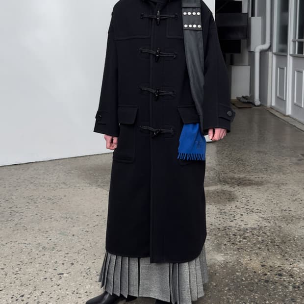 오픈와이와이 open yy HOODED DUFFLE COAT