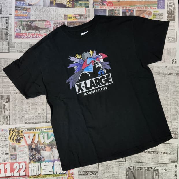 X-LARGE X 몬스터스트라이크 반팔 XL