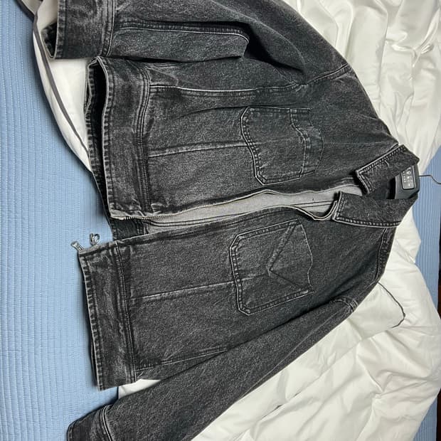 솔리드옴므 흑청자켓 