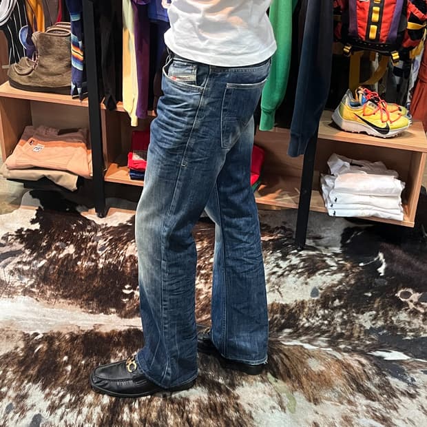 Diesel Boot Cut Denim Pants
