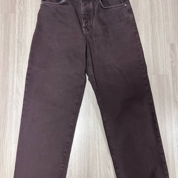 스투시 BIG OL 진 브라운 사이즈30