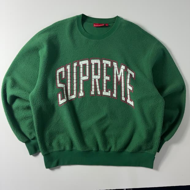 Supreme 슈프림 23F/W 인사이드아웃 크루넥 라이트파인 맨투맨
