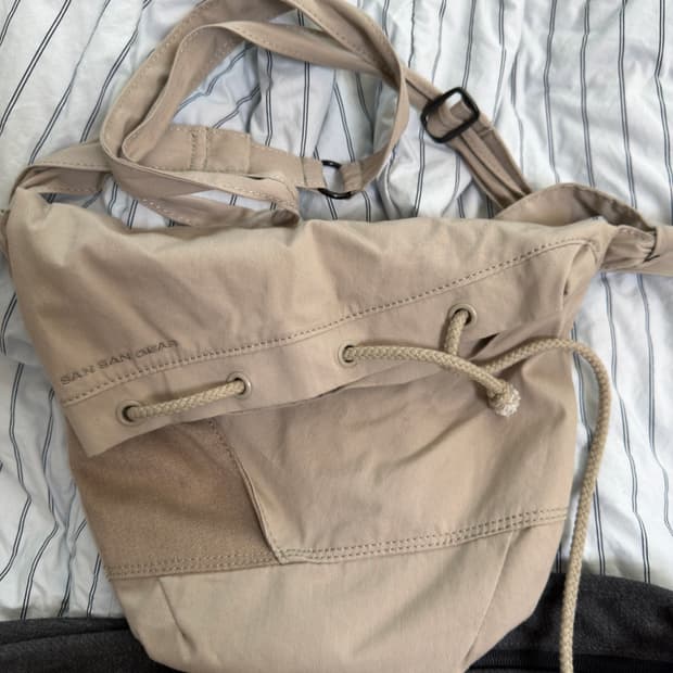 Sansangear TIE BAG [BEIGE]