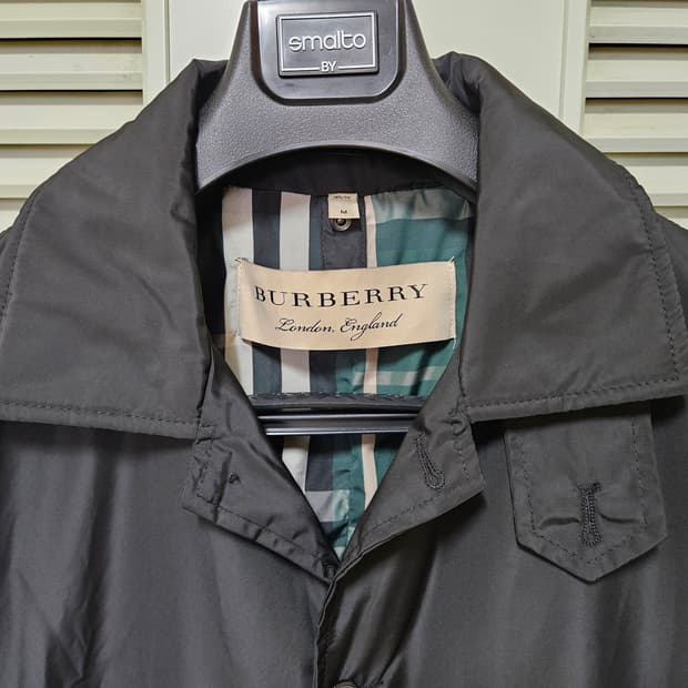 버버리 남성 맥코트 싱글코트 95 100