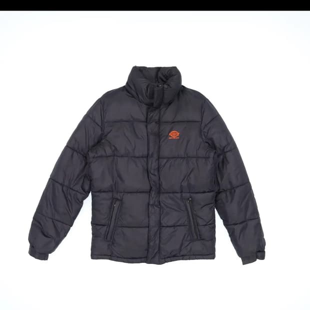 디키즈 여성 블랙 패딩점퍼 1201HR1