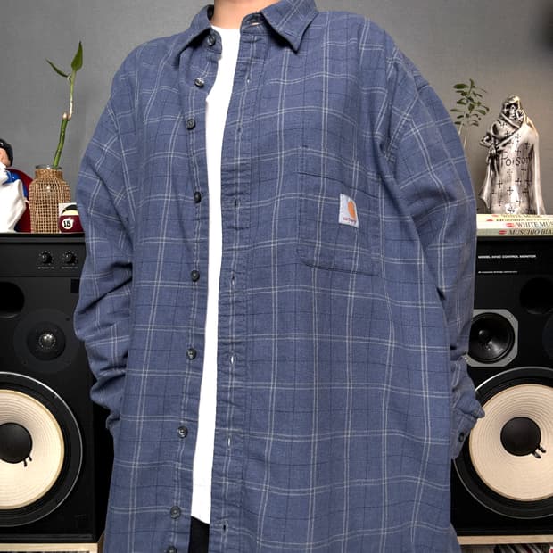 칼하트 체크셔츠