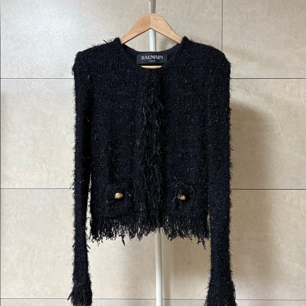 발망 18SS 트위드 자켓