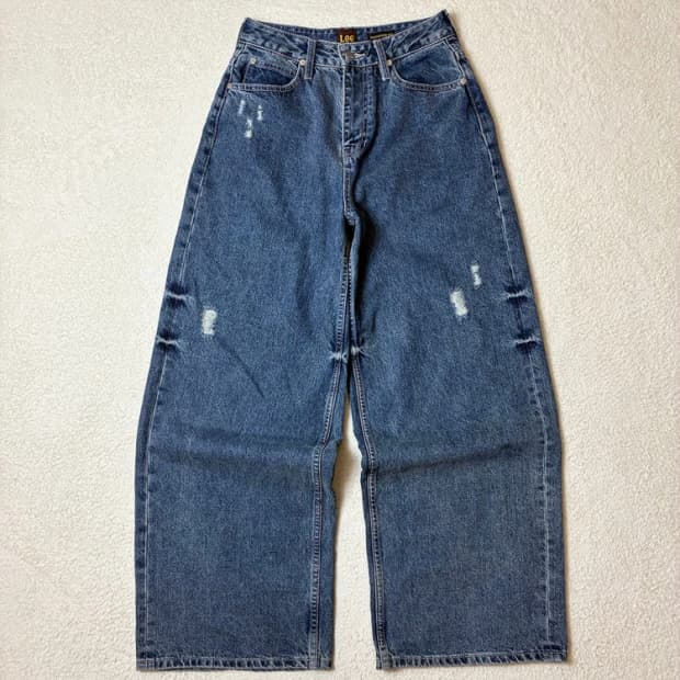 Lee 리 23FW 세미 와이드 데님 팬츠 PN6414