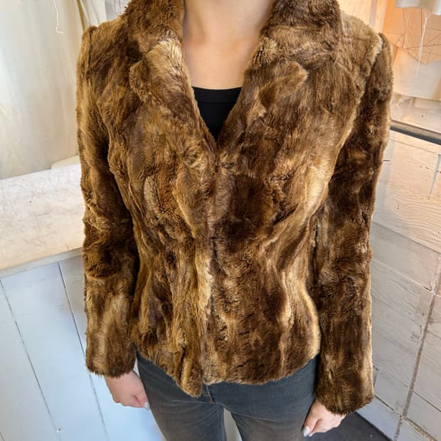 Jill stuart 퍼 자켓