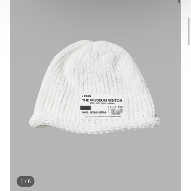 더뮤지엄비지터 비니