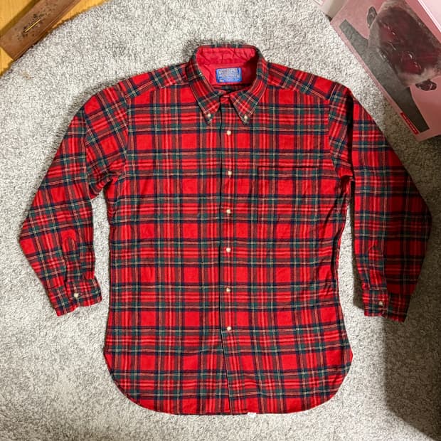 펜들턴 플란넬 울 체크 셔츠