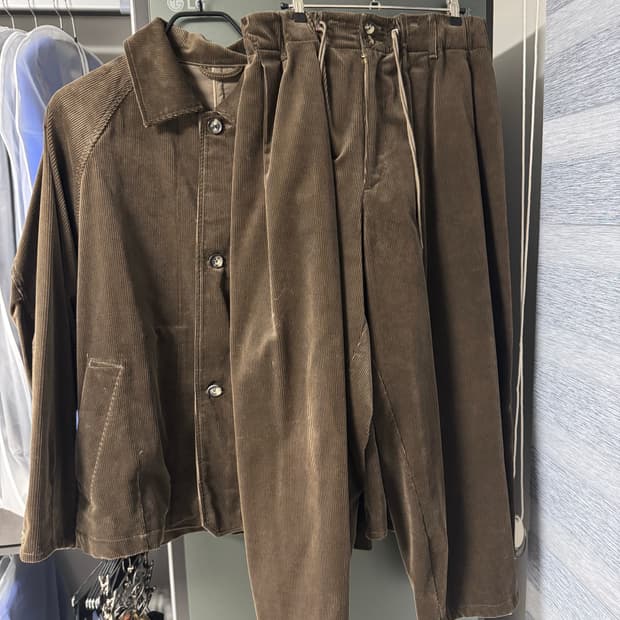 [F] 실라주 코듀로이 셋업