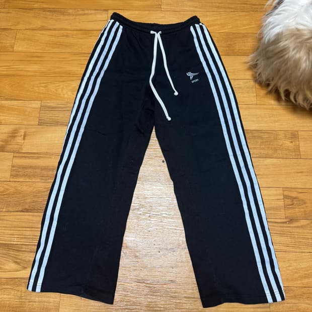 Yori sports 블랙 트레이닝 팬츠