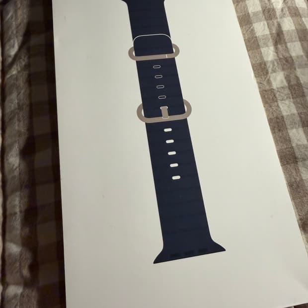 애플워치 블루 오션 스트랩 44mm