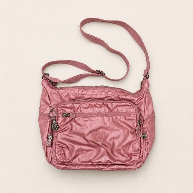 KIPLING 키플링 핑크 숄더백