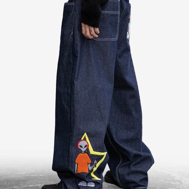 엑스톤즈 에일리언 데님팬츠