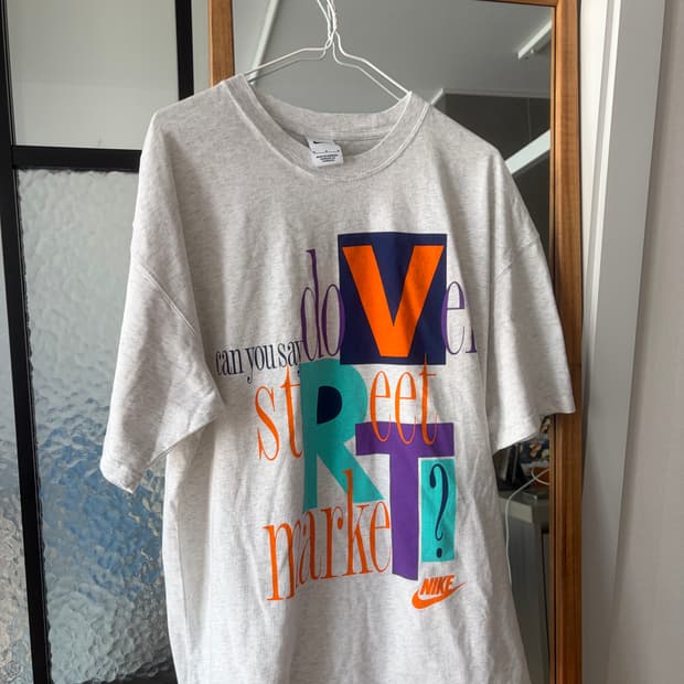 도버스트릿x 나이키 콜라보티셔츠 dover street nike  L