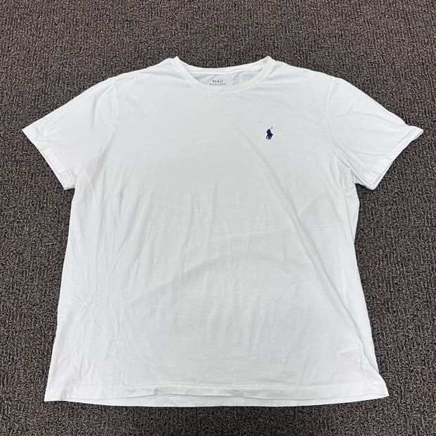 POLO 폴로 랄프로렌 반팔티셔츠 화이트 XL