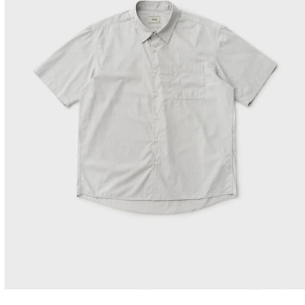 1)어나더오피스 데일리 그레이 반팔셔츠(미착용)