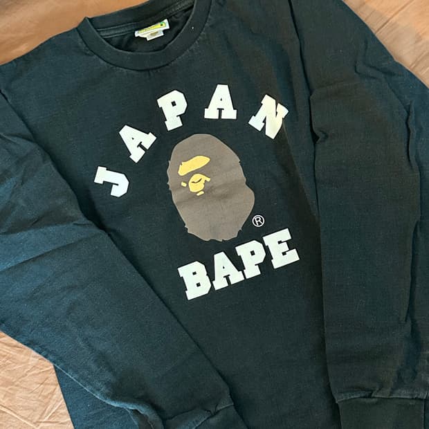 베이프 롱슬리브 s