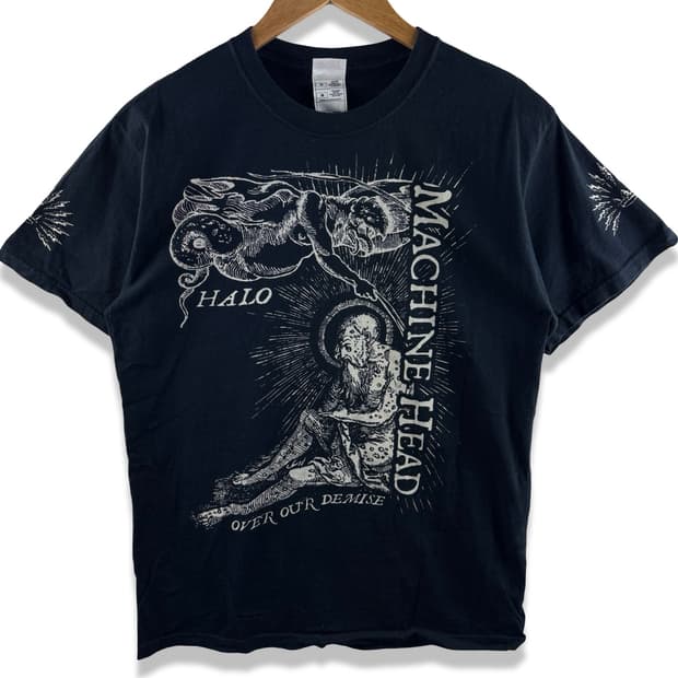 Machine Head 그래픽 부틀렉 티셔츠2558