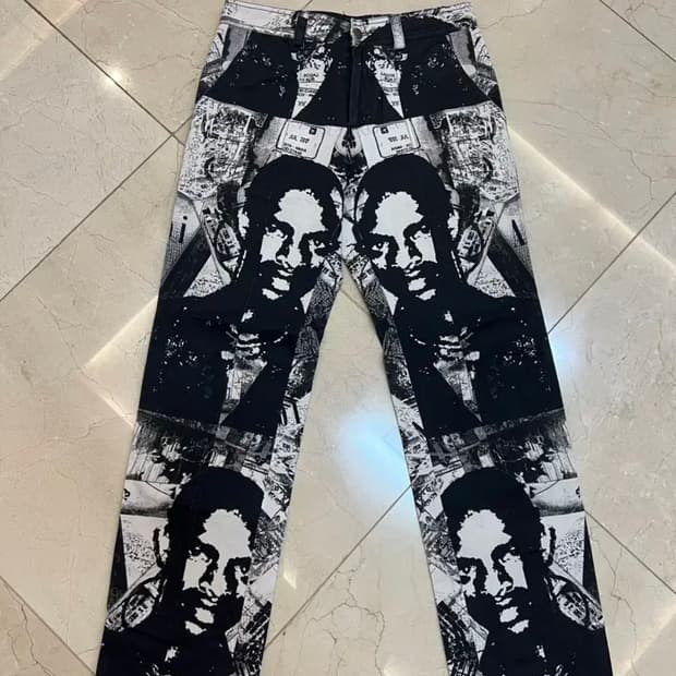 Abigail Ajobi 프린팅 팬츠 28-29