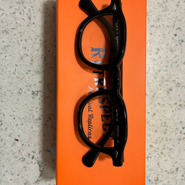 래쉬 클리프트 안경 44 블랙 