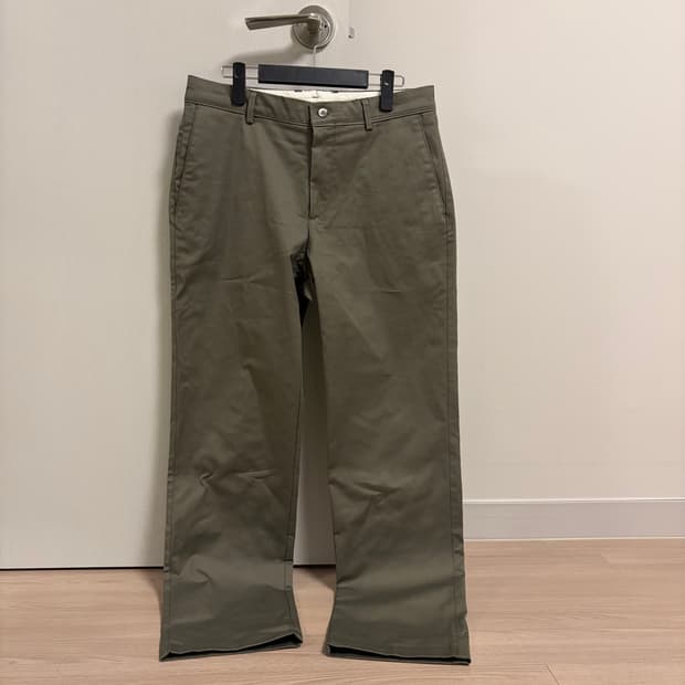 라이즈앤빌로우 수피마265 치노팬츠 올리브 32