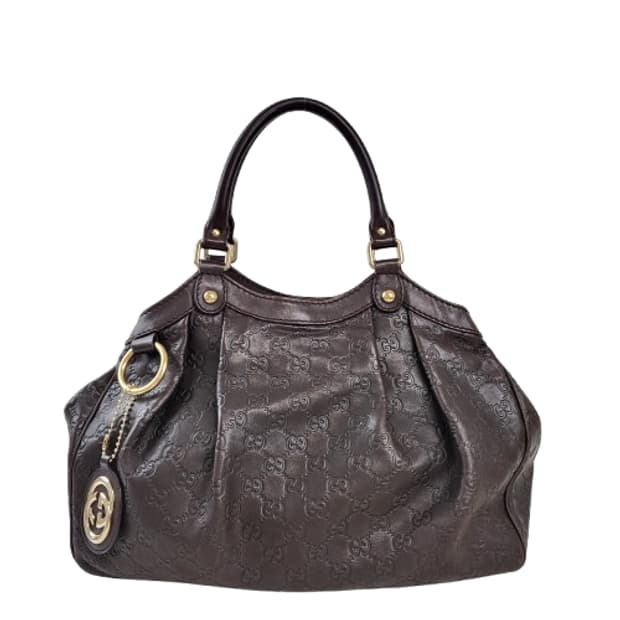 정품 구찌 시마 가죽 수키백