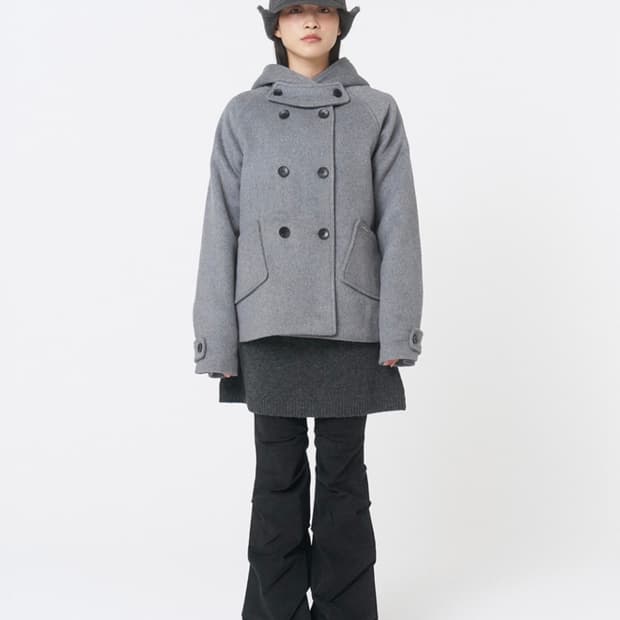 미세키서울, Shirring bootscut pants BLACK