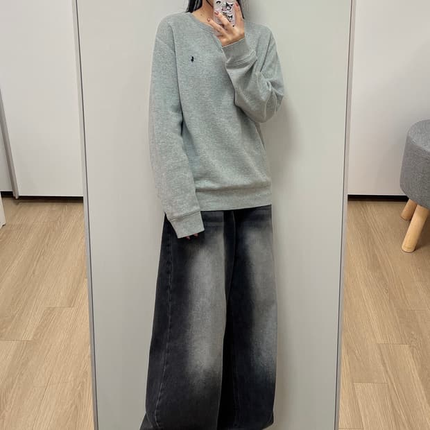 폴로 랄프로렌 신형 네이비 포니 그레이 맨투맨