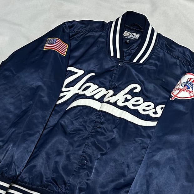 M 마제스틱 뉴욕 양키스 바시티 자켓