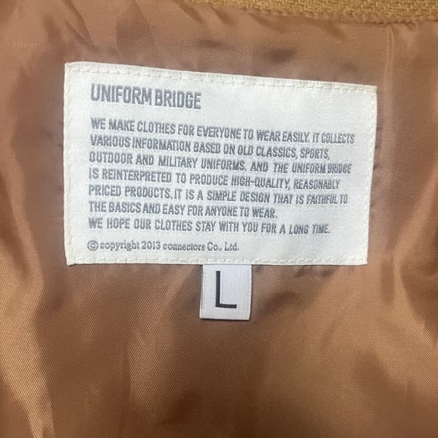 유니폼브릿지 바시티자켓 m