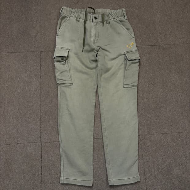 아디다스 X 휴먼메이드 카고 스웻 팬츠 공용 s