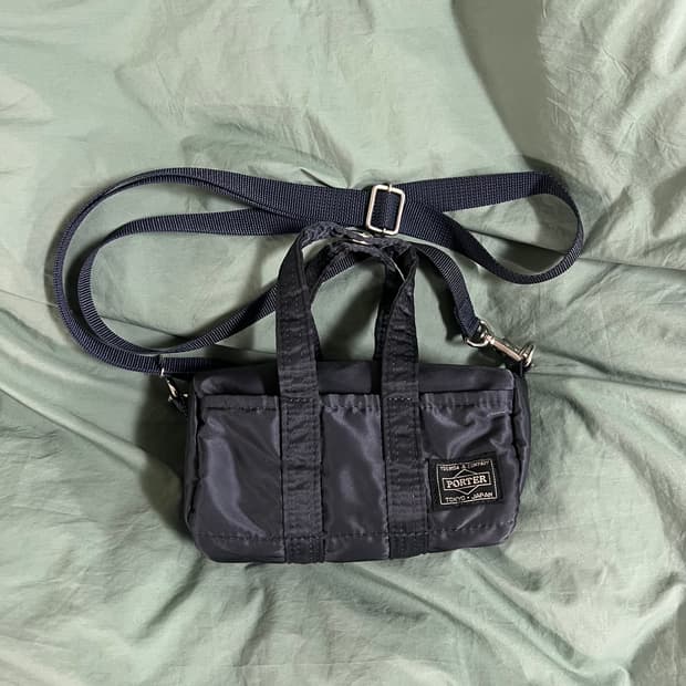 포터 하울 투웨이 보스턴백 미니 네이비