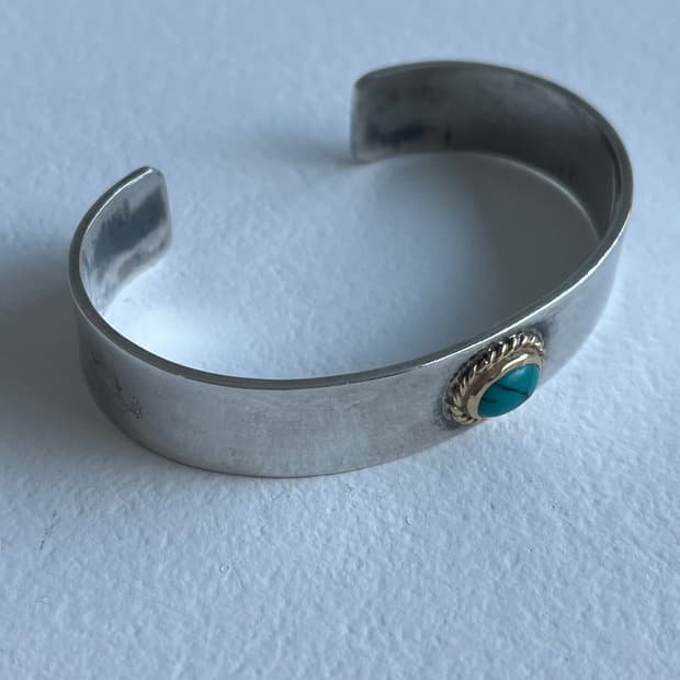 빈티지 실버 뱅글