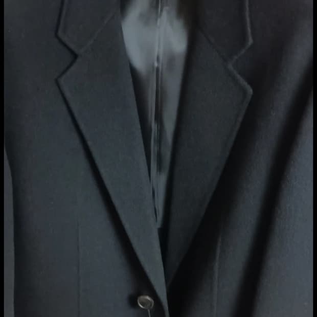 [x-mas 선물] 송지오핸드메이드 코트 100-새상품23fw검정