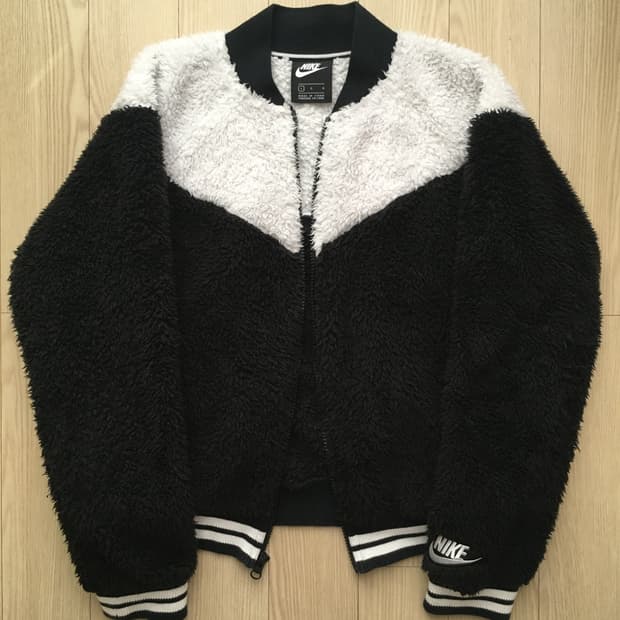 (L) 나이키 셰르파 울프 봄버 자켓
