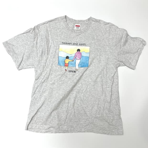 [L]슈프림 티셔츠 애쉬그레이