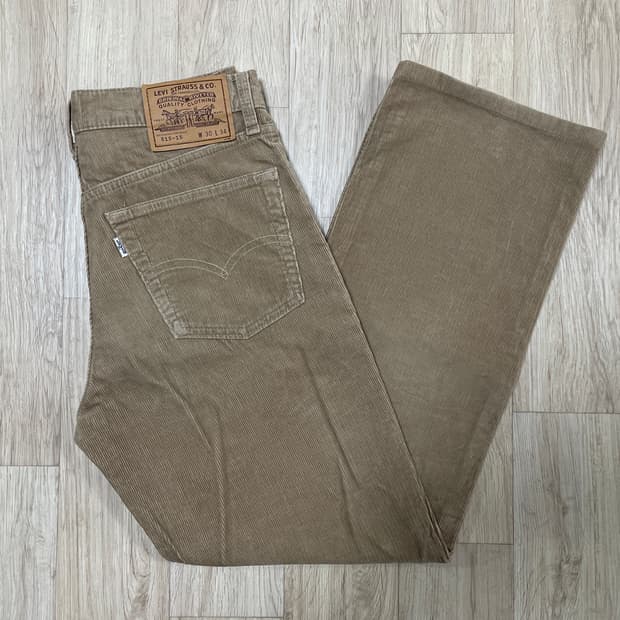 29) 90's 리바이스 515 코듀로이 팬츠(일본제)RRL&LVC&폴로