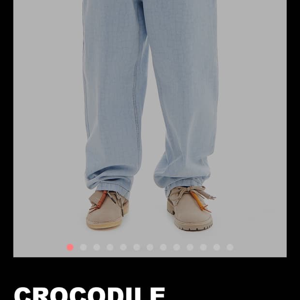 아카이브볼드 라이트블루 데님 팬츠