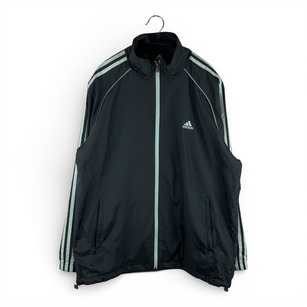 100) 아디다스 올드스쿨 삼선 우븐 트랙 자켓