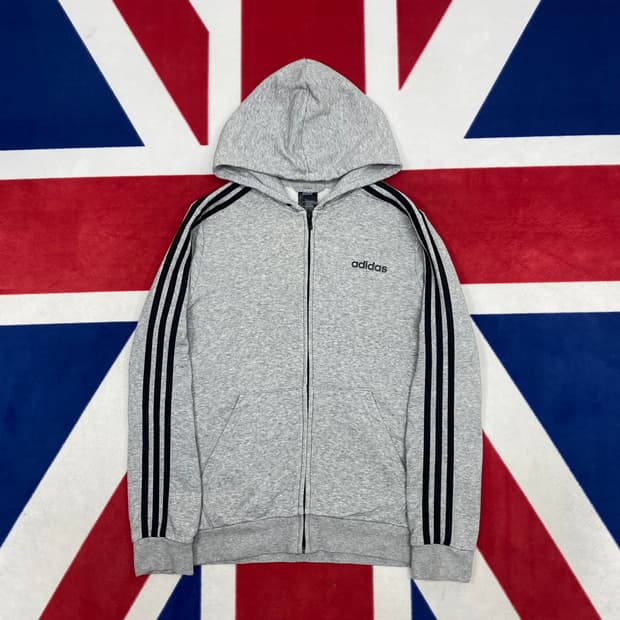 아디다스 후드집업L 