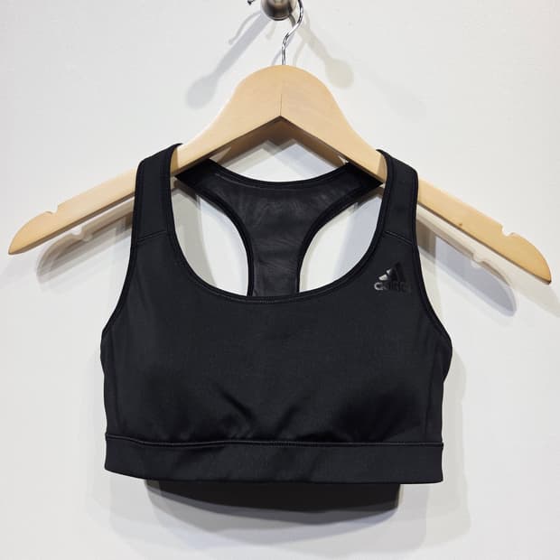 아디다스 블랙 스포츠 브라_85