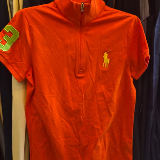 랄프로렌 골프 라인 1/2 zip  폴로티셔츠