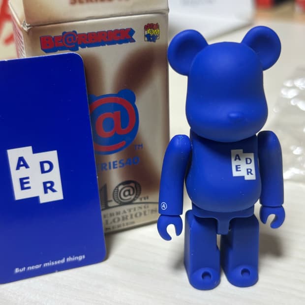 아더에러 베어브릭 100%