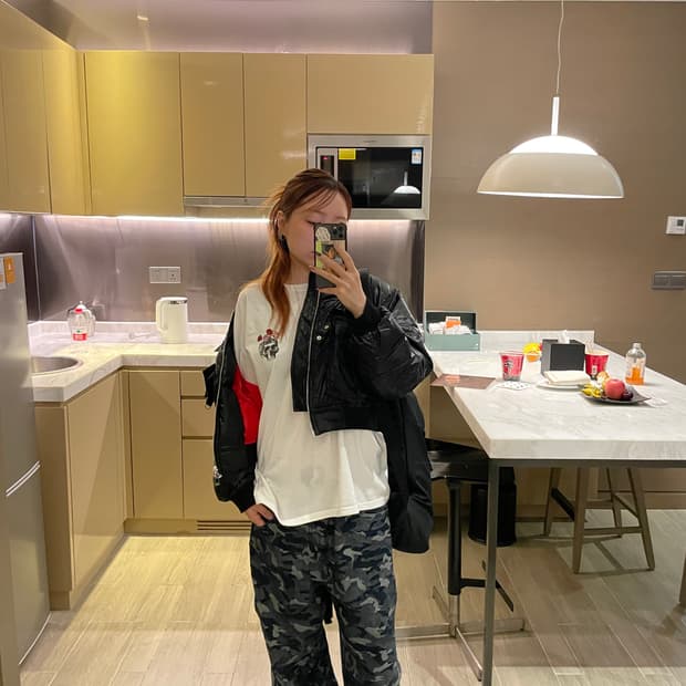 브라운브레스 25ss 카모 데님 라지