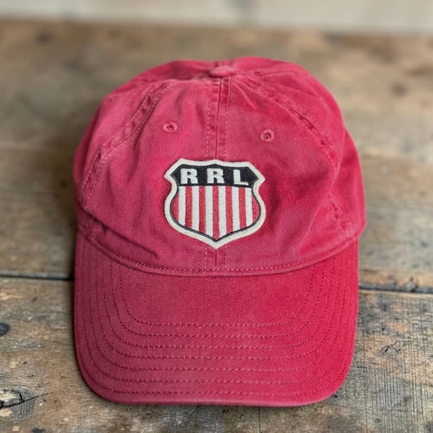 더블알엘 rrl 방패 로고 캡 (2018년 초기 모델)